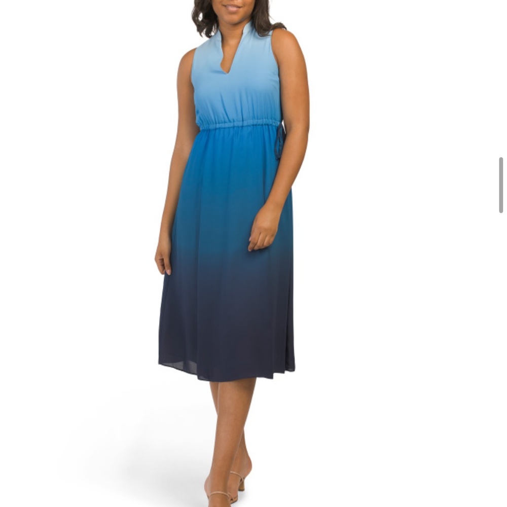 NWT Anne Klein Ombré Midi Dress